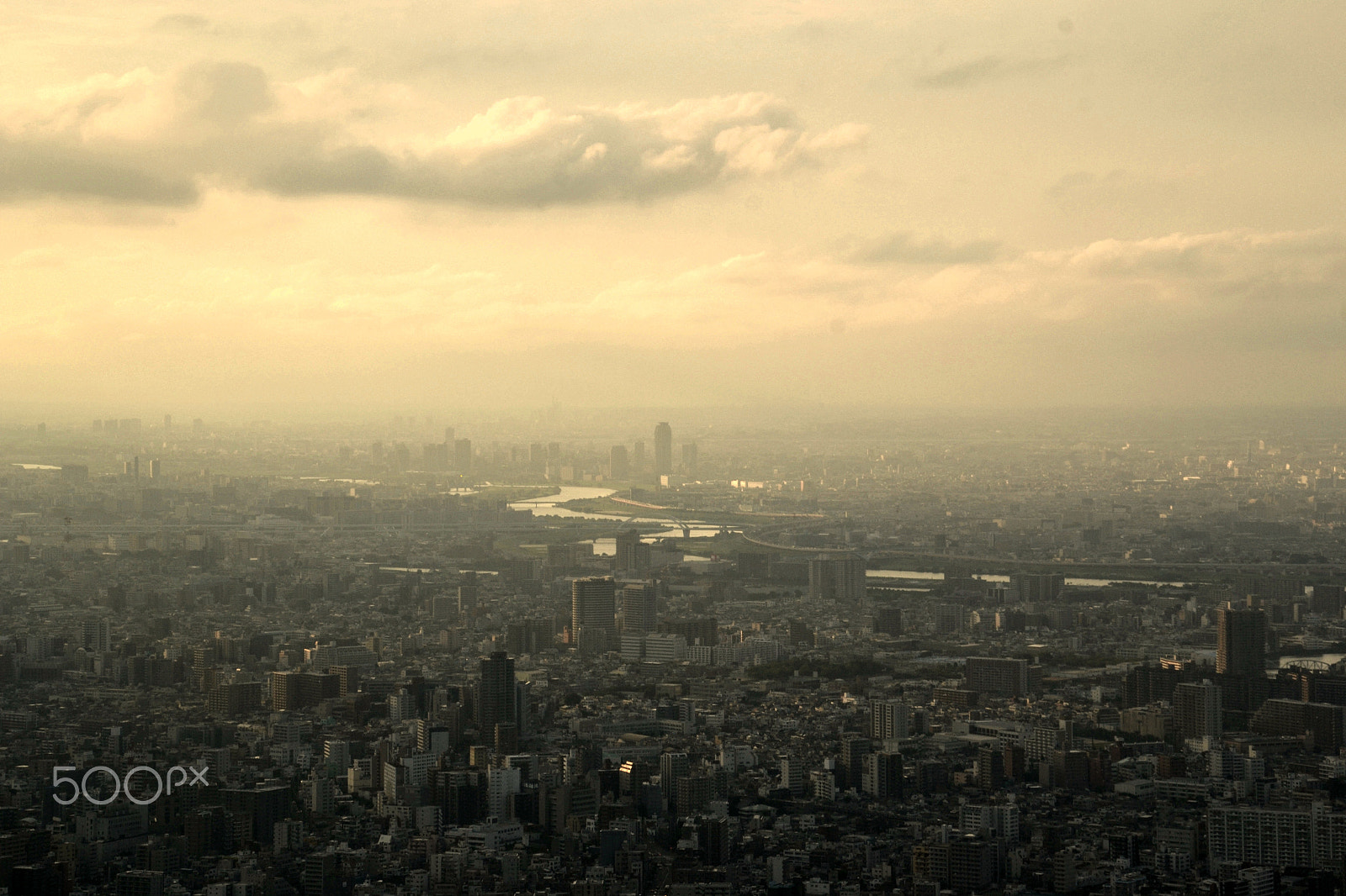 Nikon D3100 sample photo. Tokyo skyline 🗼 photography