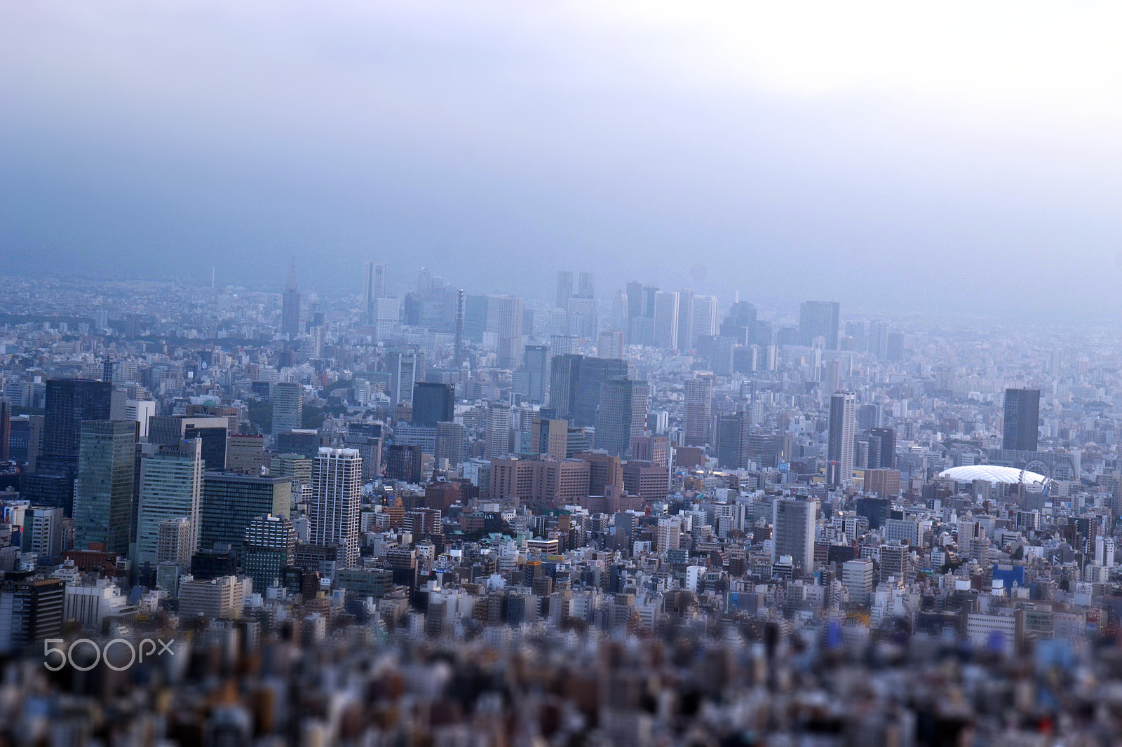 Nikon D3100 sample photo. Tokyo skyline 🗼 photography