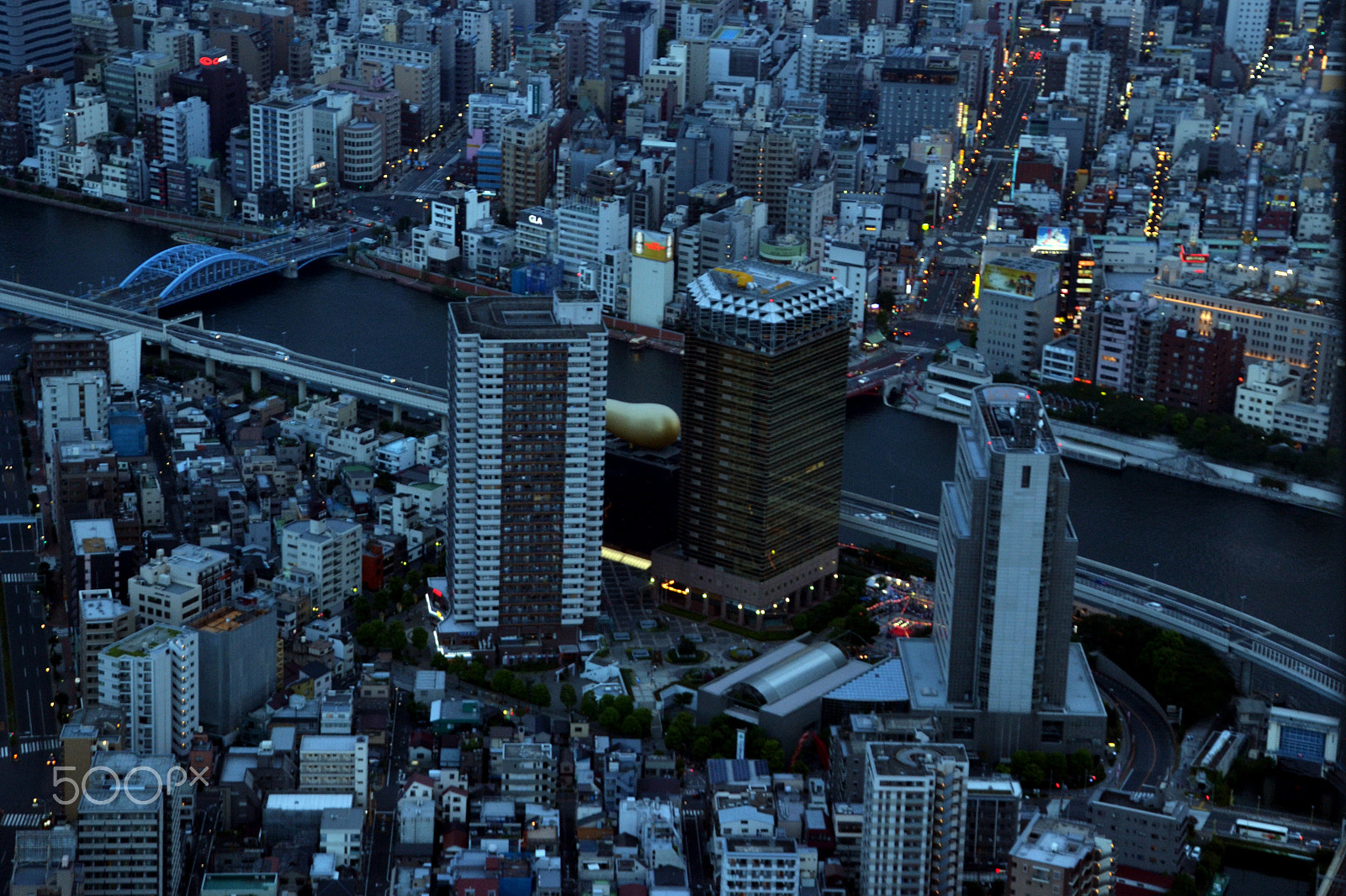 Nikon D3100 sample photo. Tokyo skyline 🗼 photography