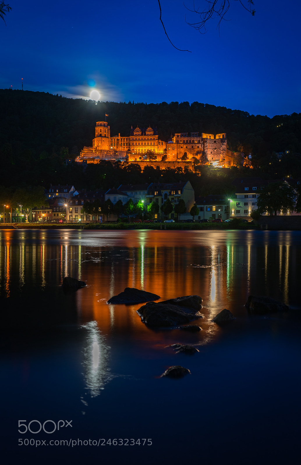 Sony a7 sample photo. Abend heidelberg photography