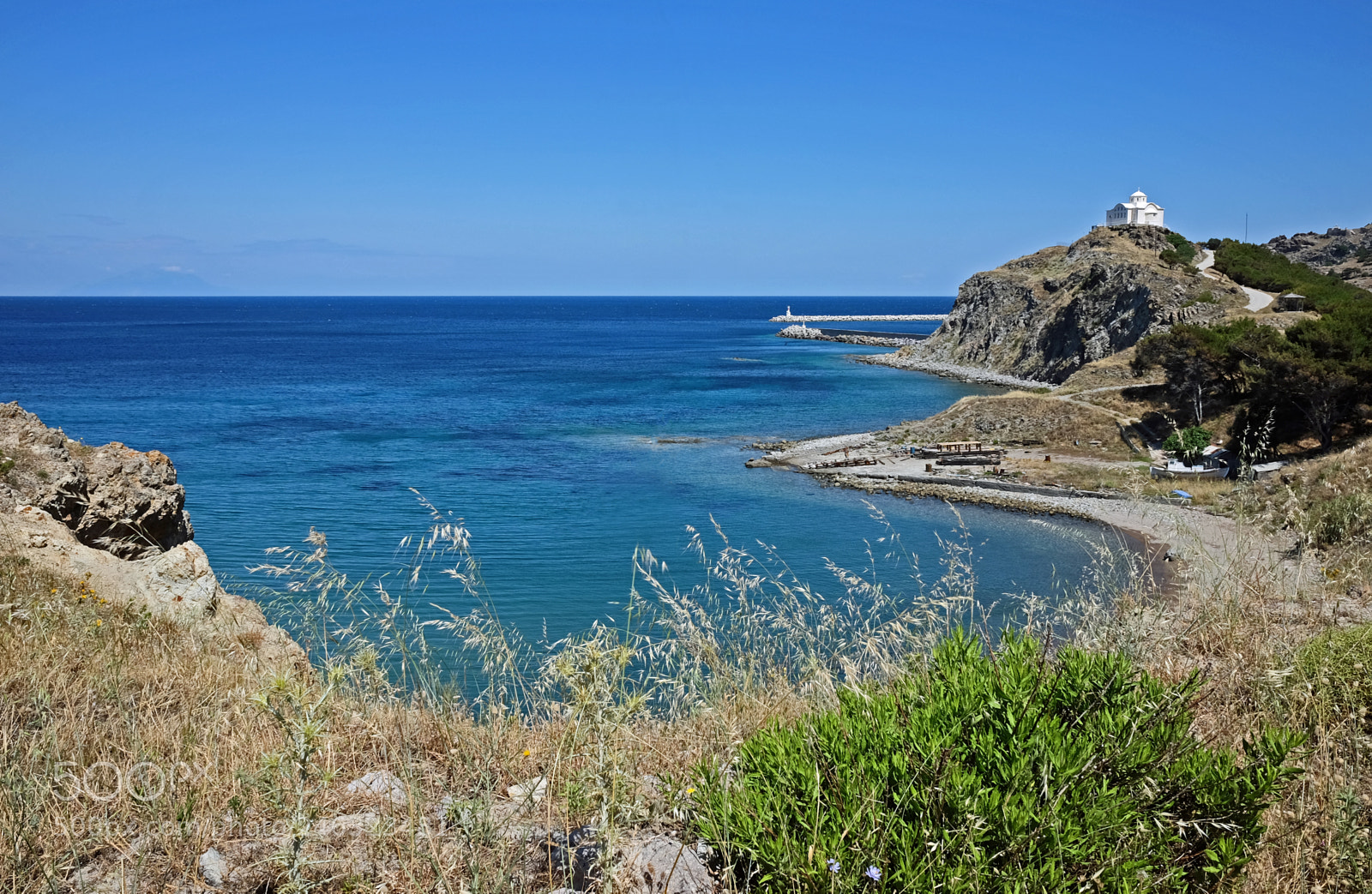 Fujifilm X70 sample photo. Small bay m lemnos photography