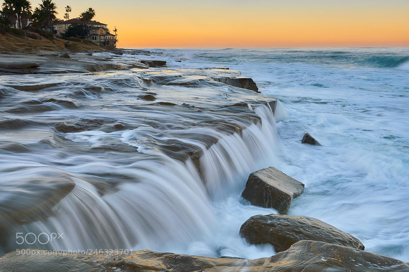 Sony a7R II sample photo. La jolla sunrise: 12/15/17 no.2 photography