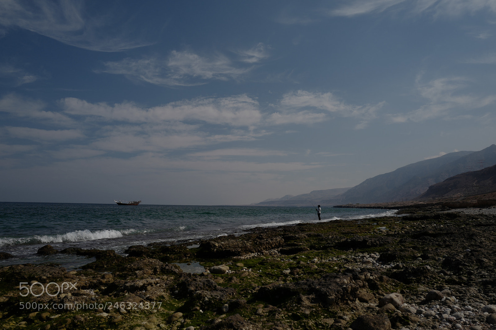 Leica Q (Typ 116) sample photo. Fisherman // tiwi, oman photography