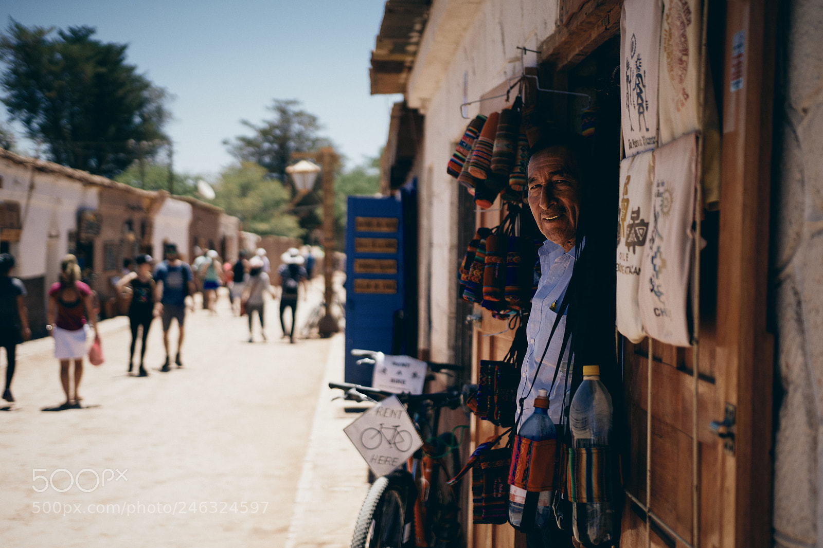 Sony a6500 sample photo. Streets of chile photography