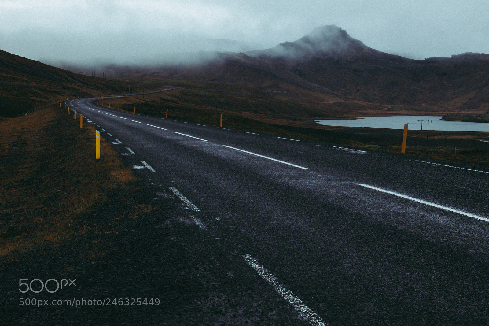 Canon EOS 77D (EOS 9000D / EOS 770D) sample photo. Dark road photography