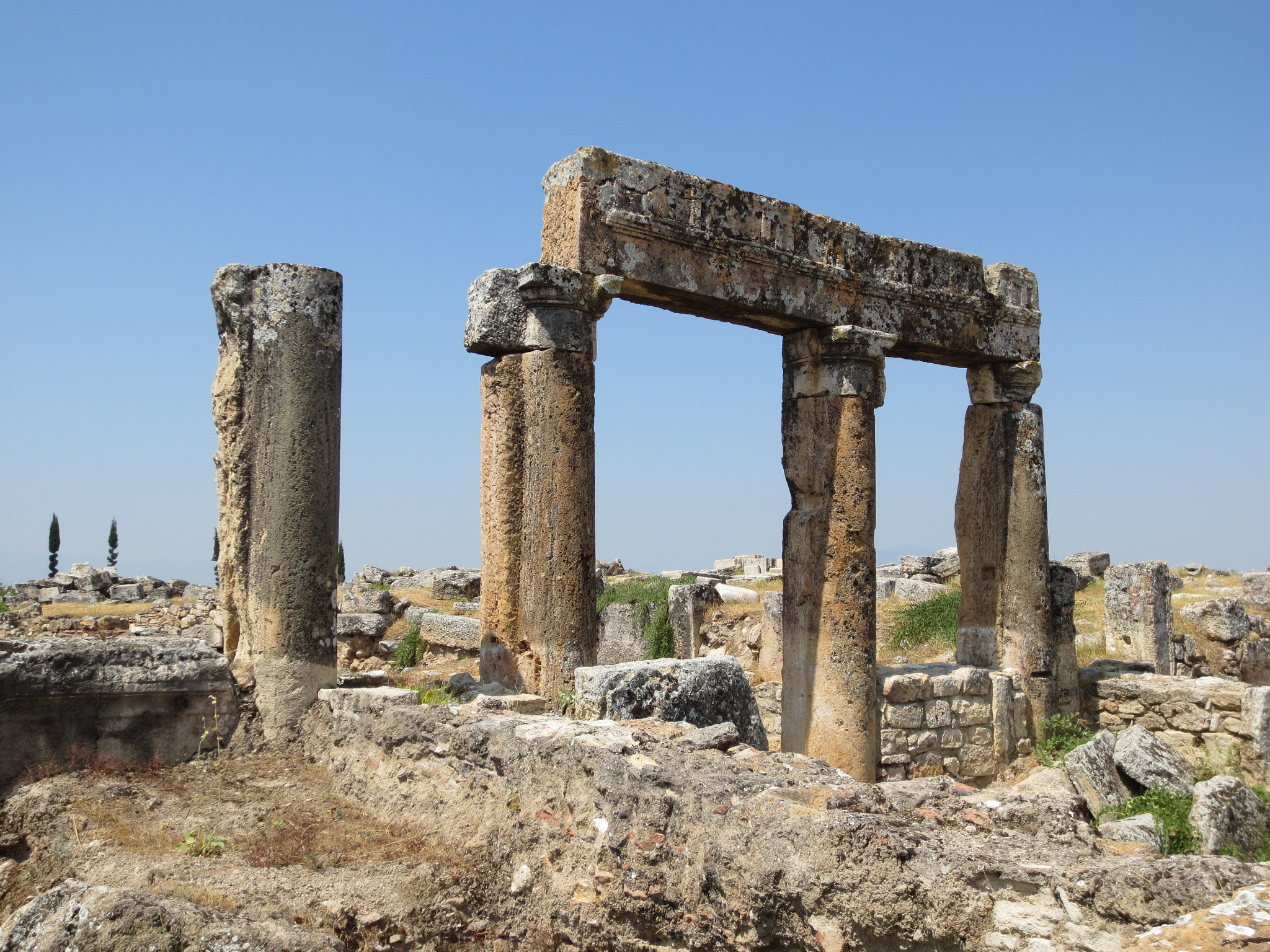 Canon IXUS 240 HS sample photo. Hierapolis agora. photography