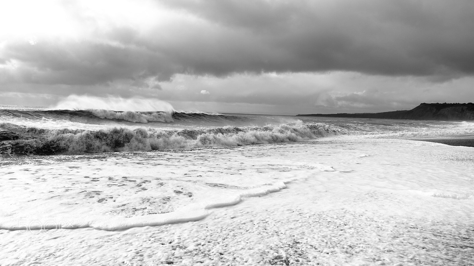 Sony DSC-RX100M5 sample photo. Budleigh waves photography