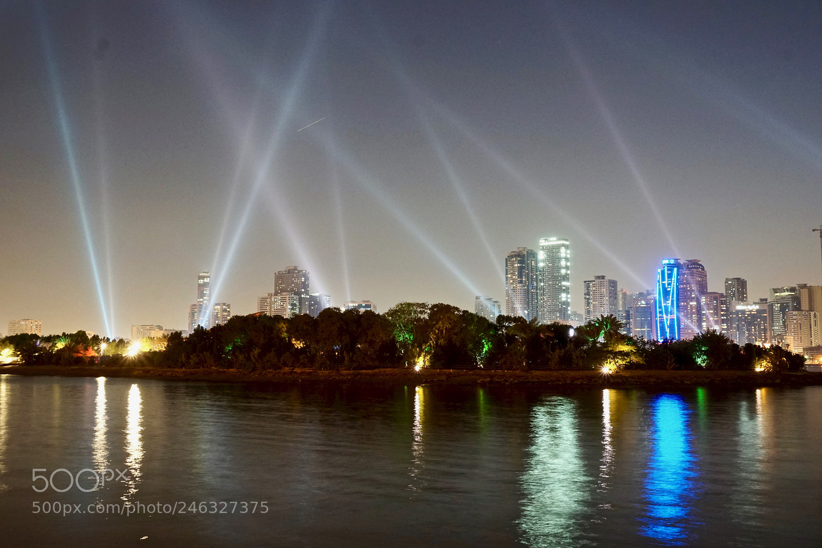 Sony a6300 sample photo. Sharjah light festival 2018 photography