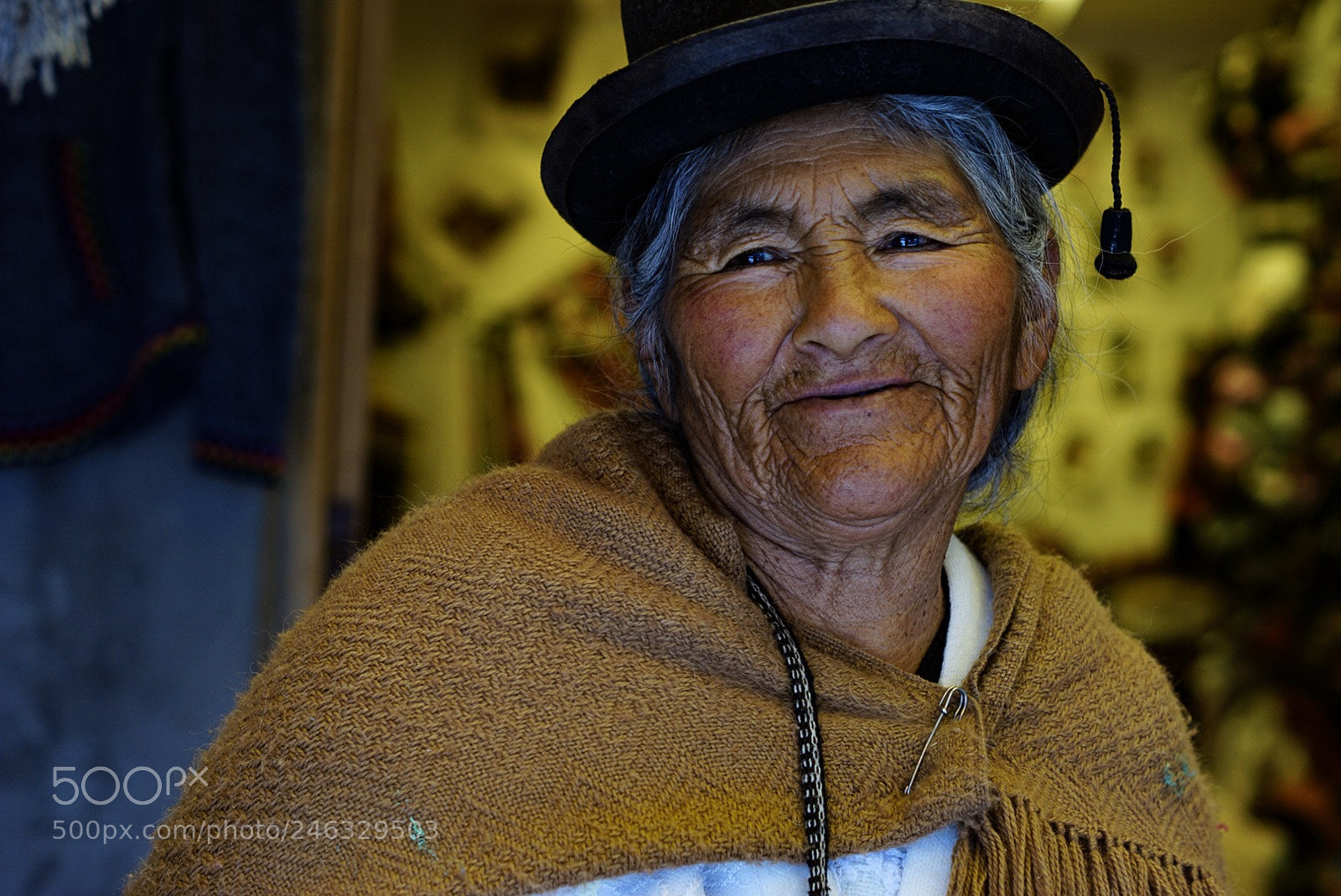 Sony a5100 sample photo. Portrait of a bolivian photography