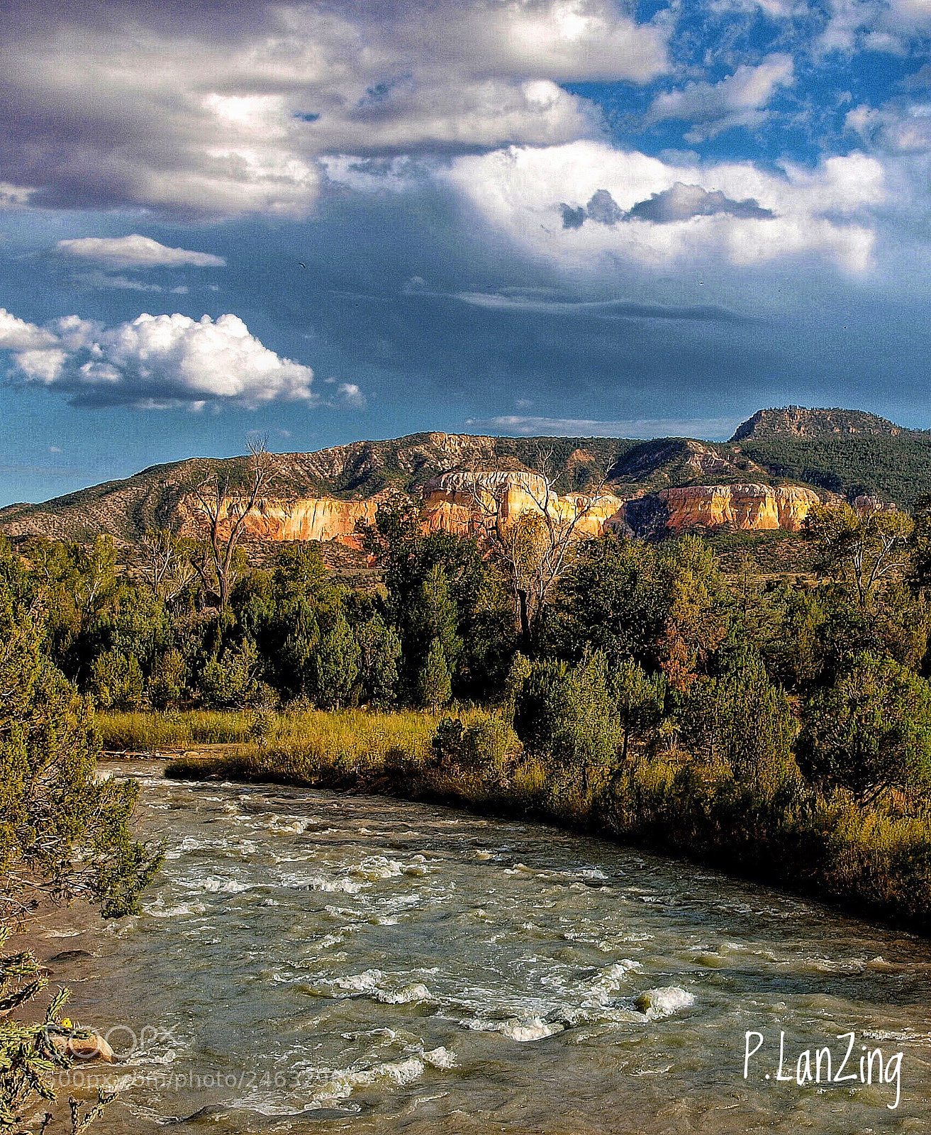 Olympus E-3 sample photo. Rio chama, new mexico photography