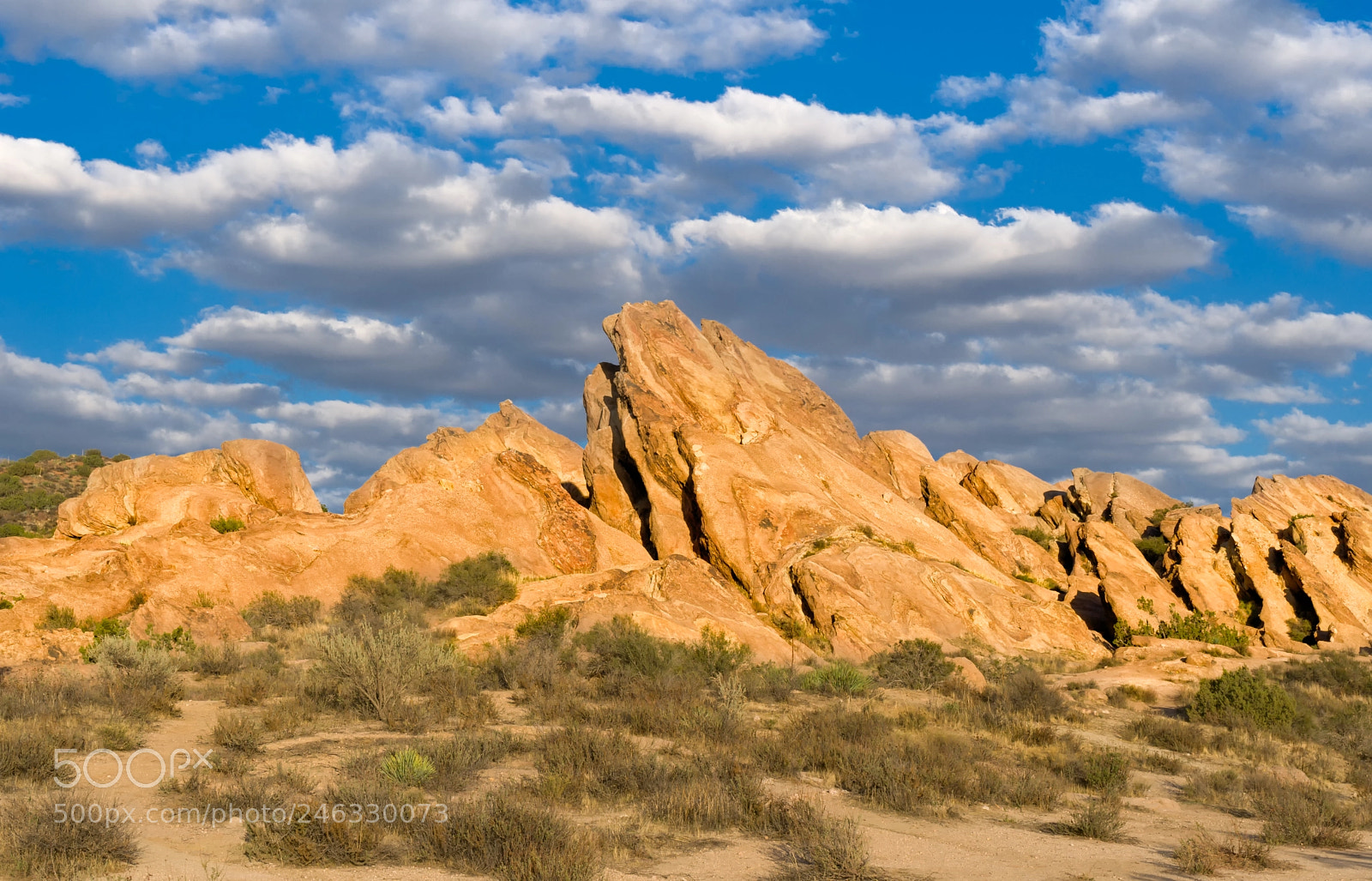 Sony a6300 sample photo. Vasquez rocks in late photography