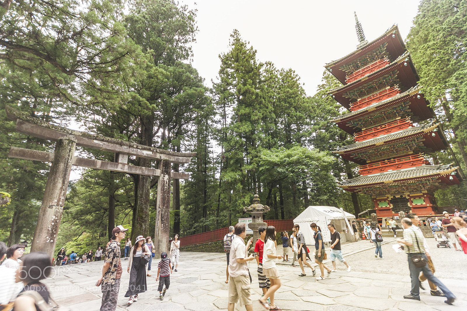 Canon EOS 450D (EOS Rebel XSi / EOS Kiss X2) sample photo. Nikko pagoda photography