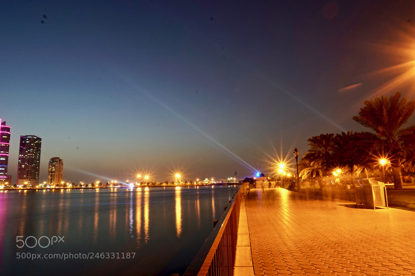 Sony a6300 sample photo. Sharjah light festival 2018 photography