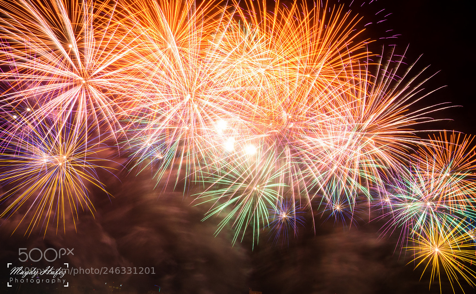 Nikon D5100 sample photo. Chinese new year's fire photography