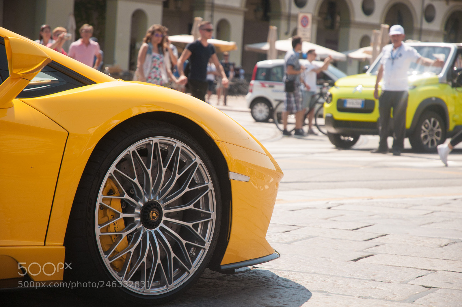 Nikon D300 sample photo. Lamborghini photography