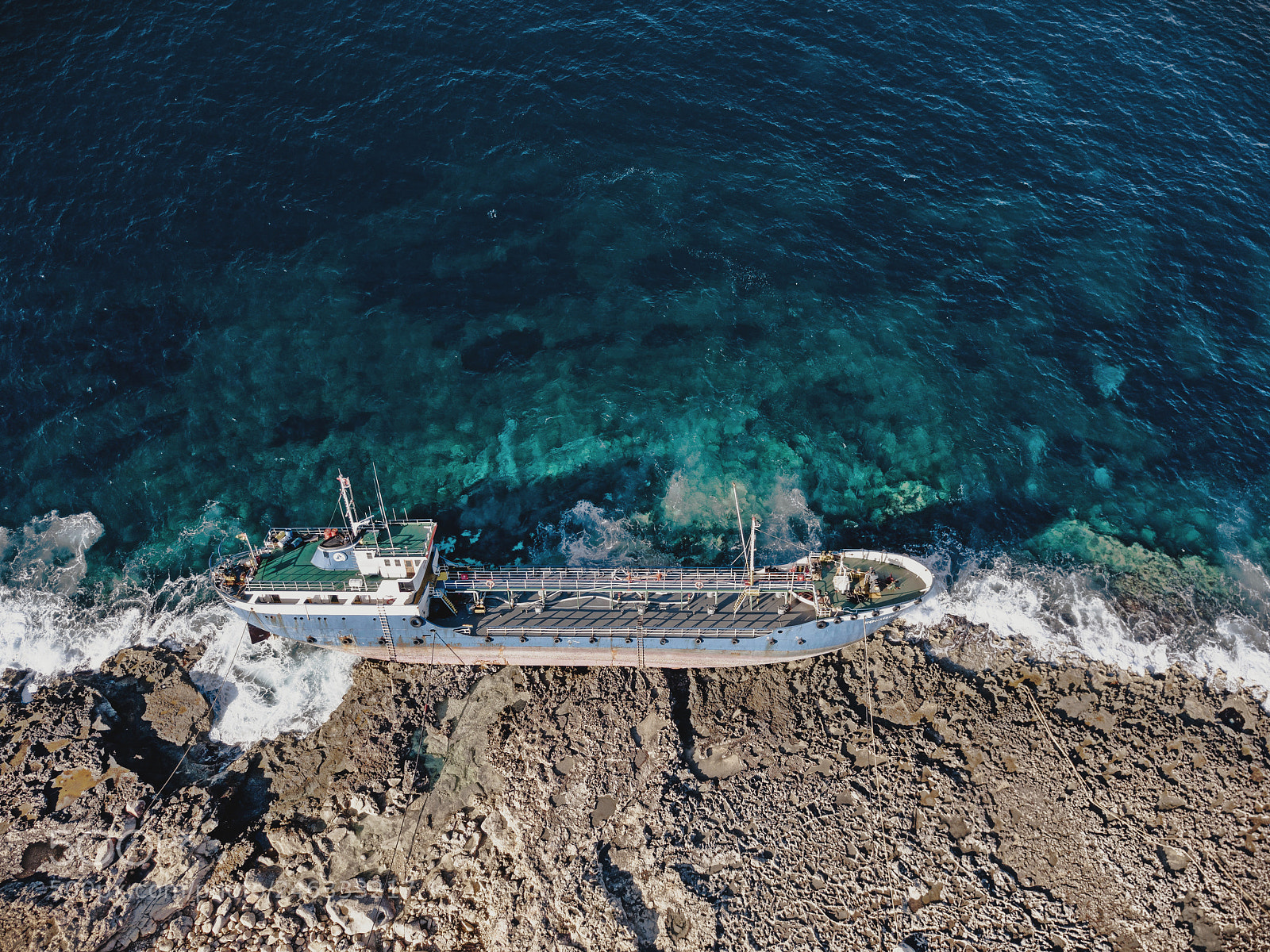 DJI FC220 sample photo. Anchored (for good) photography
