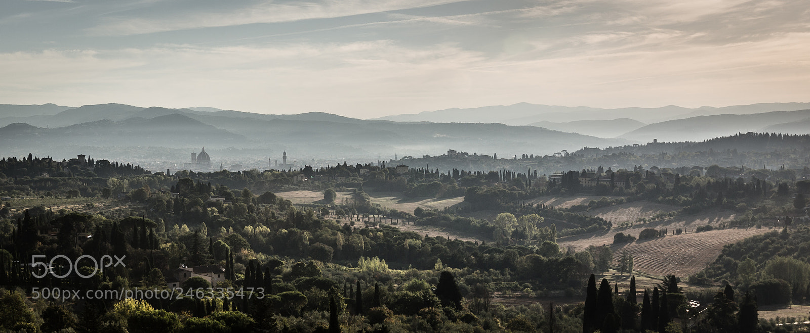 Canon EOS 6D sample photo. Sunrise over florence photography