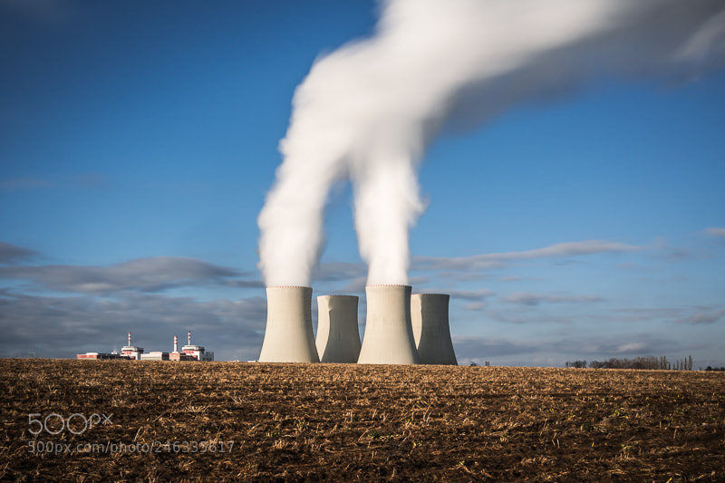 Olympus OM-D E-M5 sample photo. Nuclear power plant photography