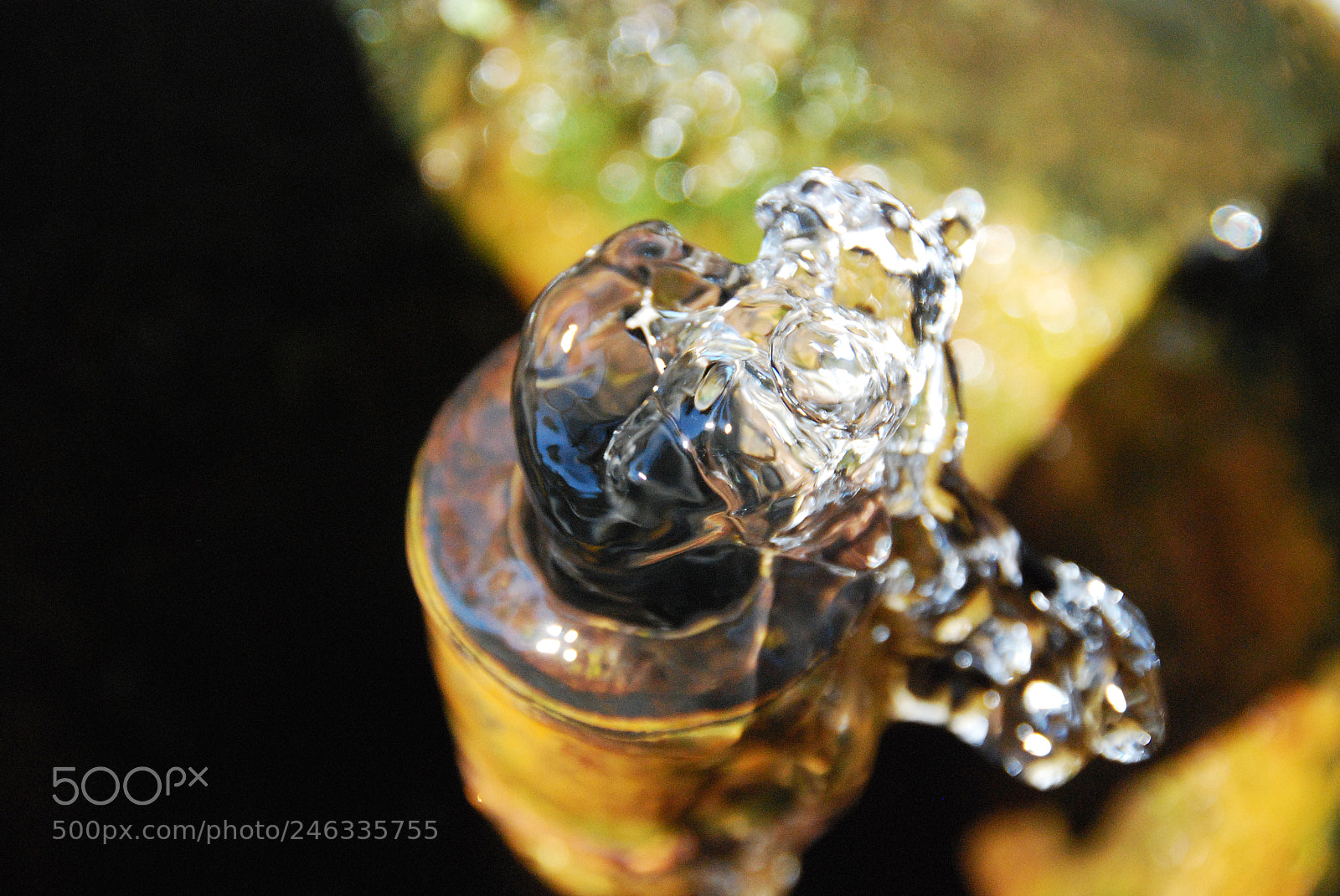 Nikon D80 sample photo. Water unceasing photography