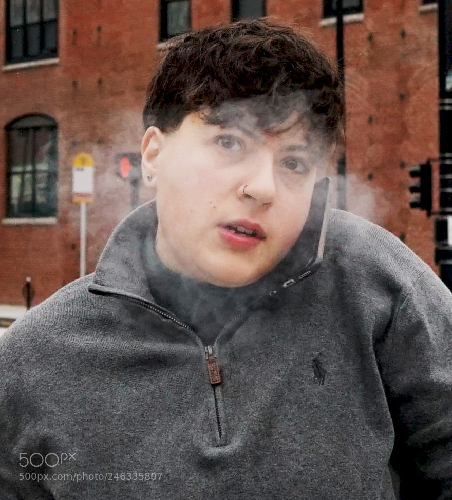 Sony a6500 sample photo. Smoke gets in your photography