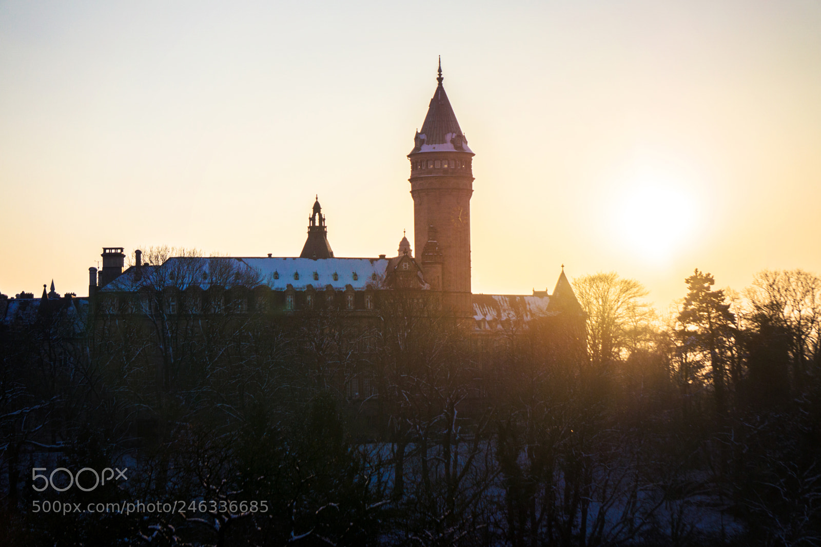 Sony a6000 sample photo. Luxembourg city, sunset over photography