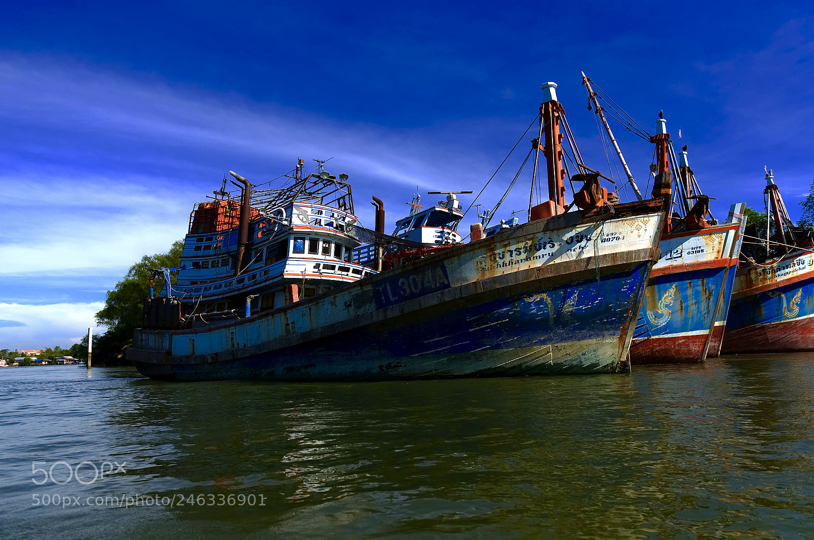 Nikon D5100 sample photo. Fishing boat photography