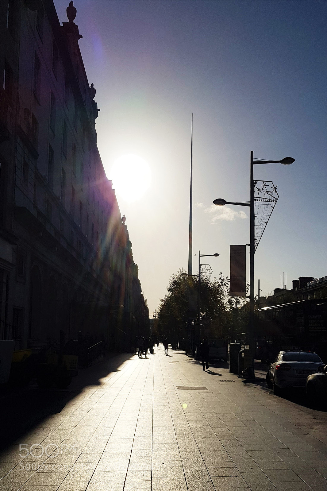 Samsung Galaxy S8 sample photo. Golden street photography