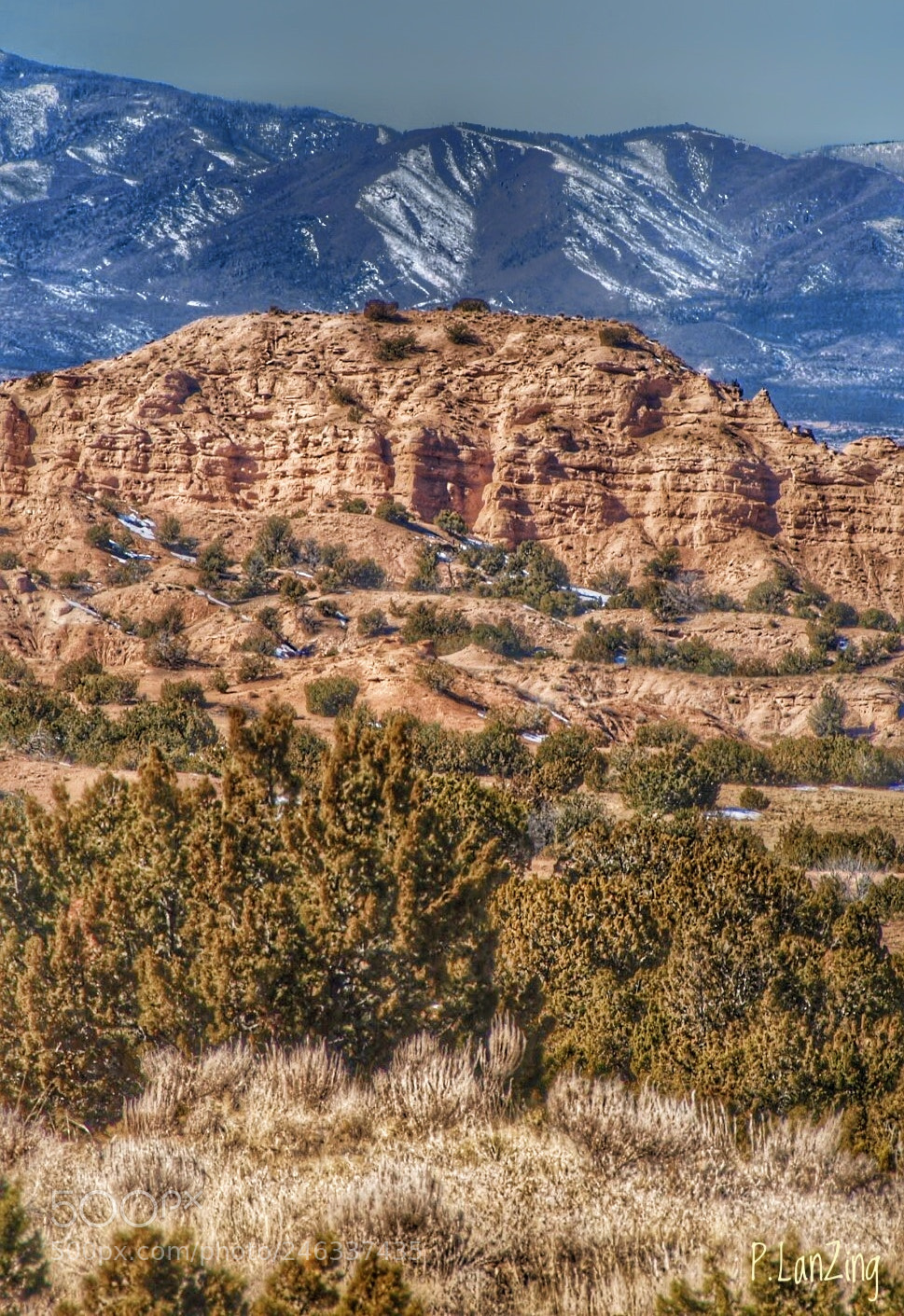 Olympus E-3 sample photo. Layers of new mexico photography