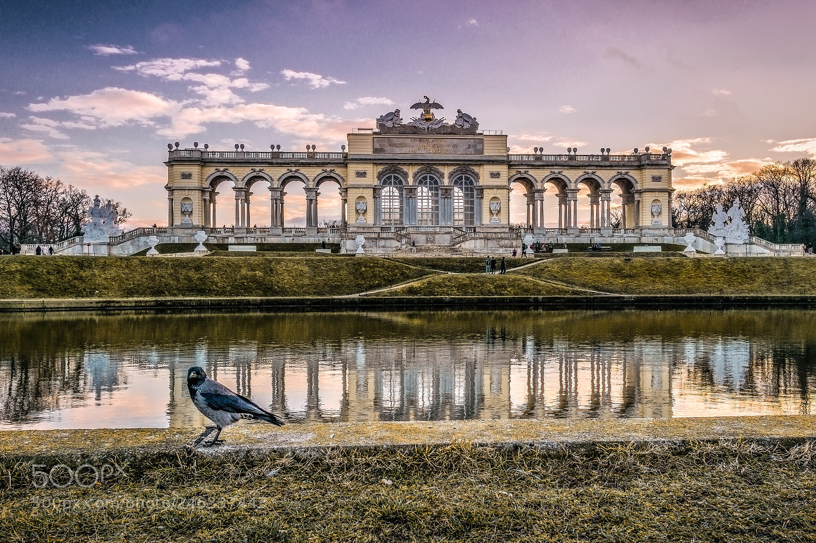 Sony a6000 sample photo. Gloriette in the evening photography