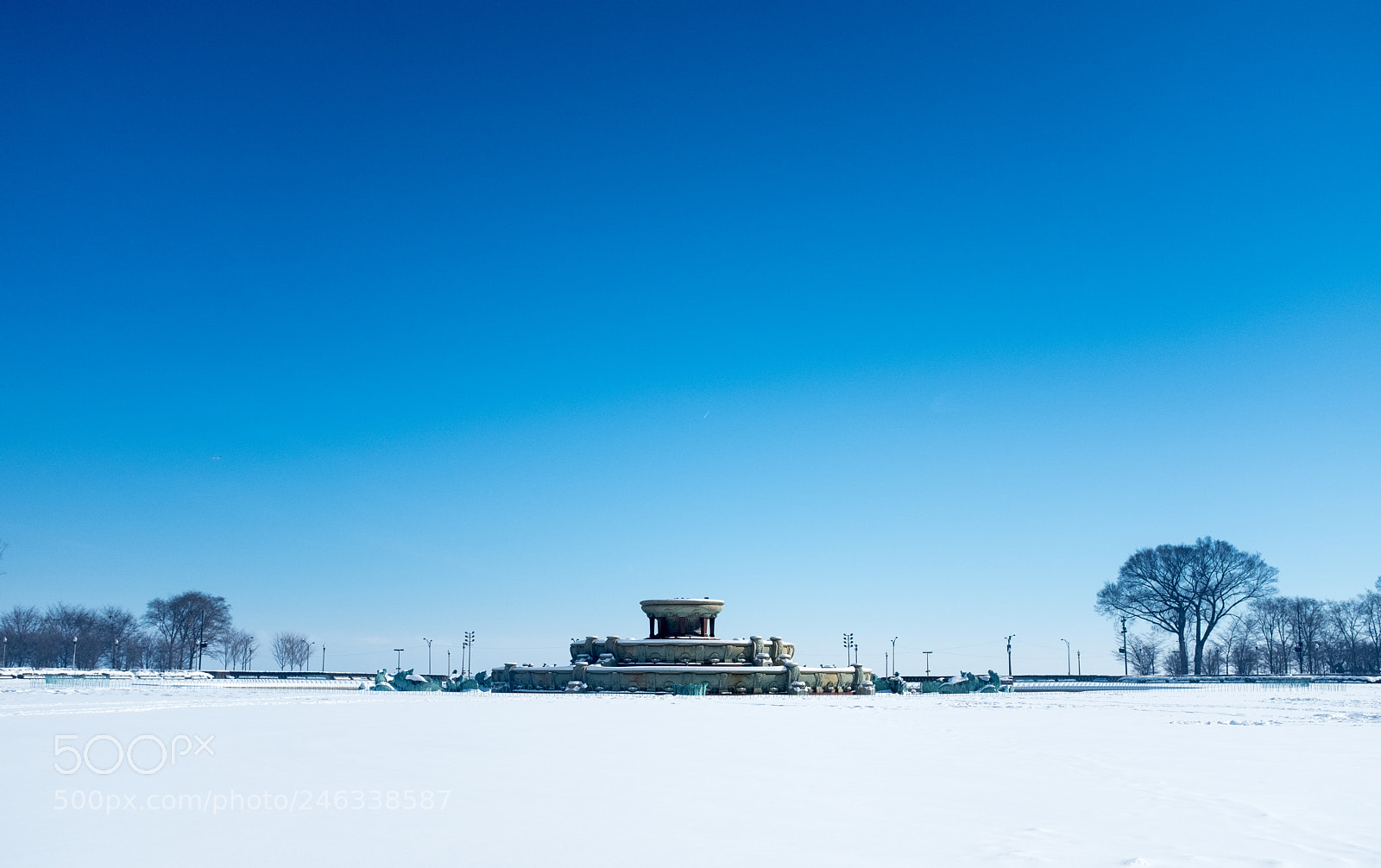 Fujifilm X100F sample photo. The buckingham fountain 2018 photography