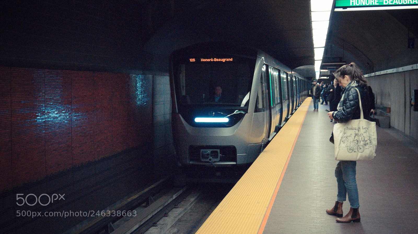 Sony Alpha a3500 sample photo. Montreal photography