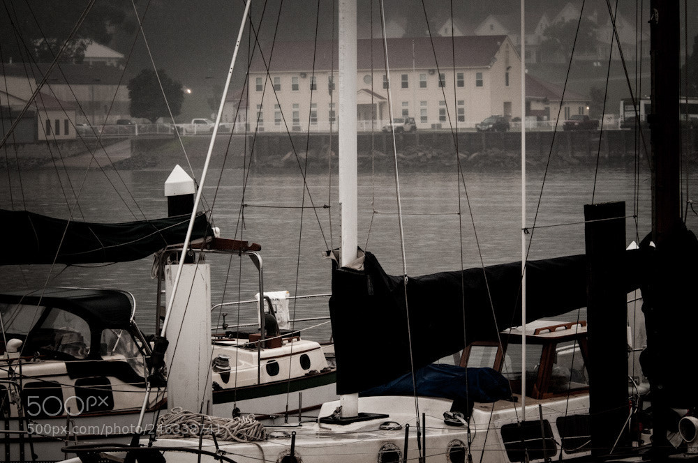 Nikon D300 sample photo. Sausalito sailing photography
