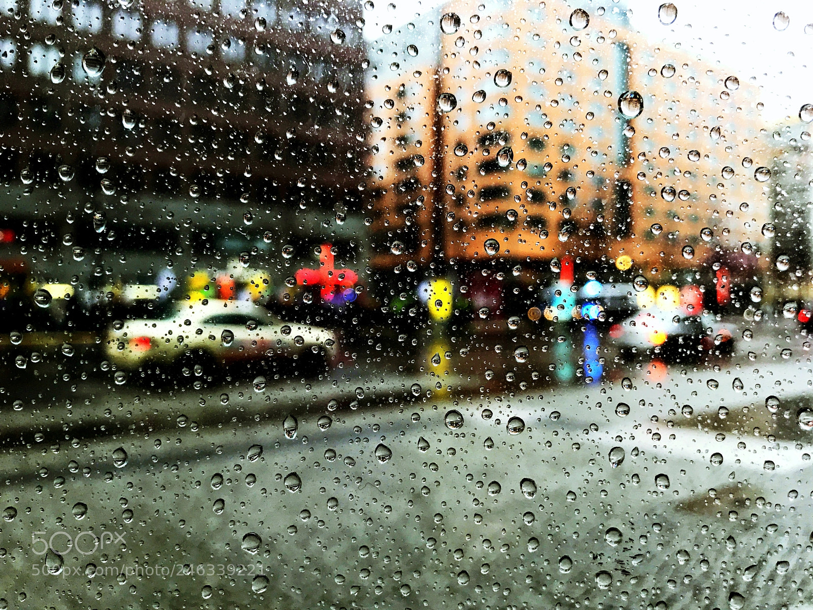 Apple iPhone 7 sample photo. Rain photography