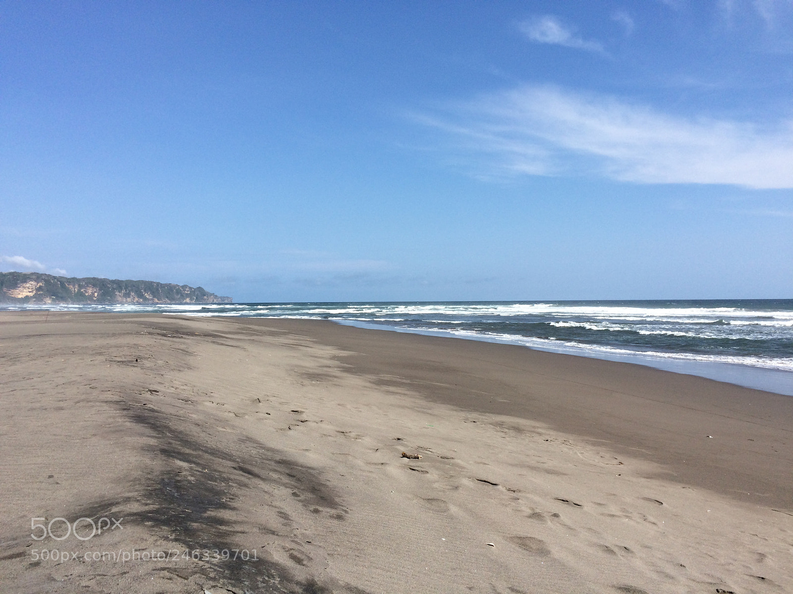Apple iPhone 5s sample photo. Parangtritis beach photography
