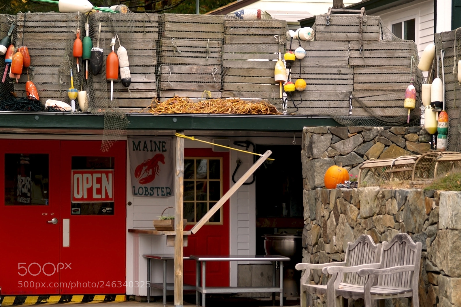Olympus E-500 (EVOLT E-500) sample photo. The lobster shack photography