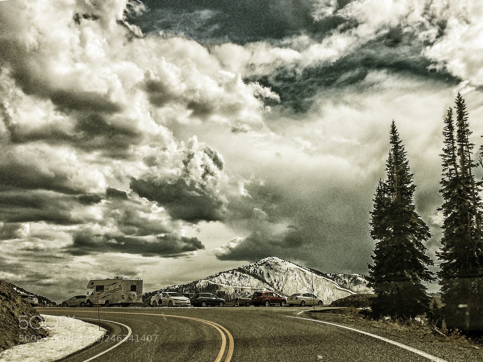 Samsung Galaxy S4 sample photo. Somewhere in yellowstone photography
