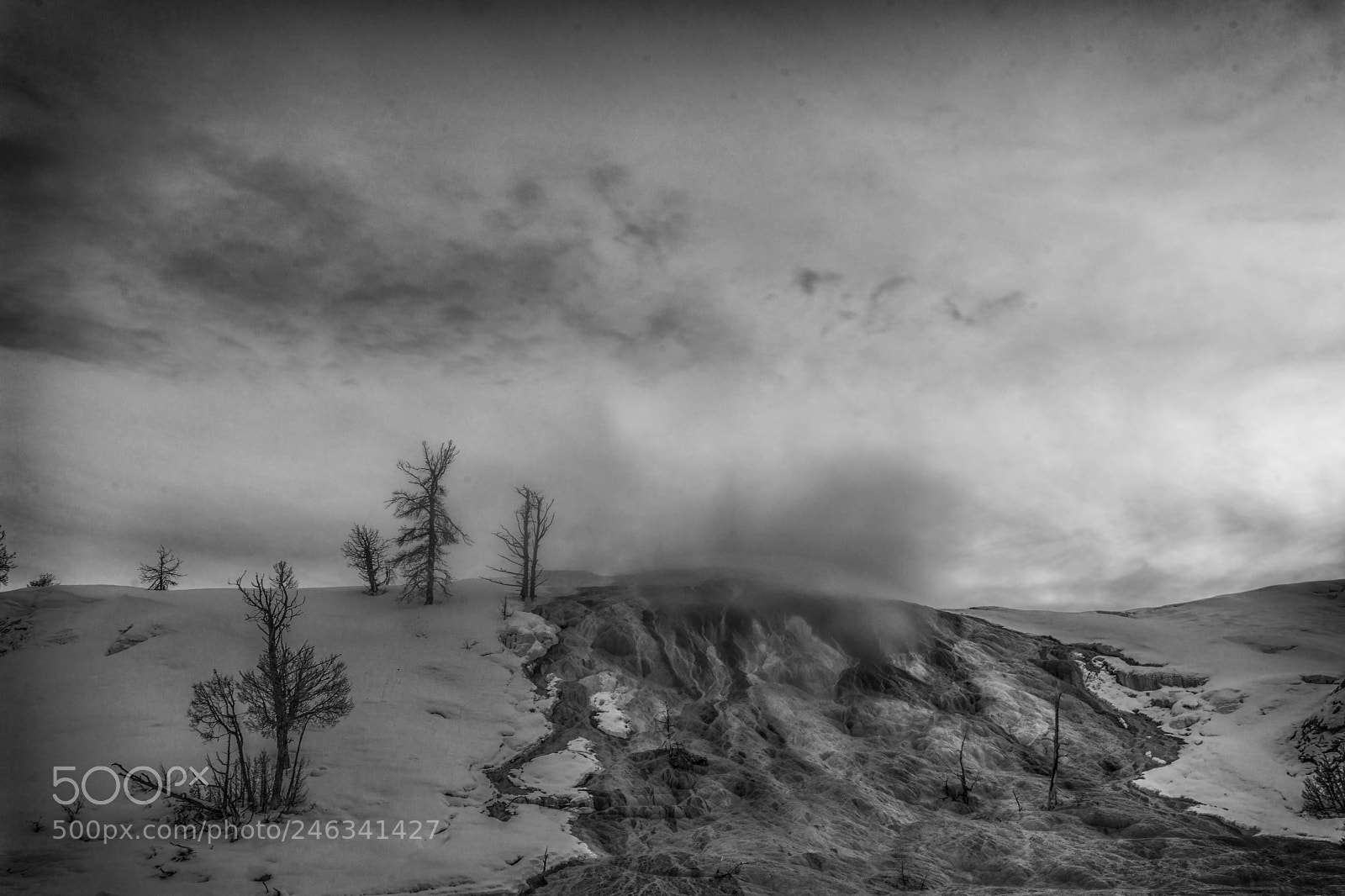 Nikon D7200 sample photo. Mammoth hot springs photography
