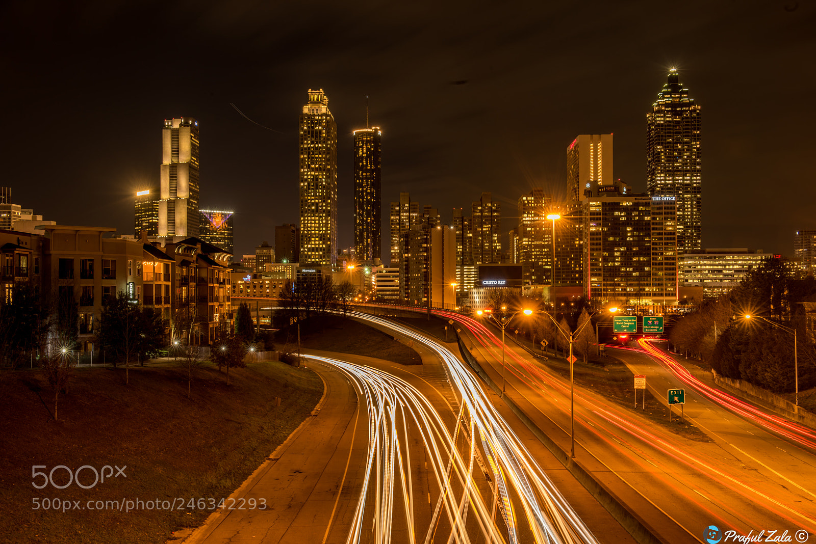 Nikon D810 sample photo. Atlanta downtown photography