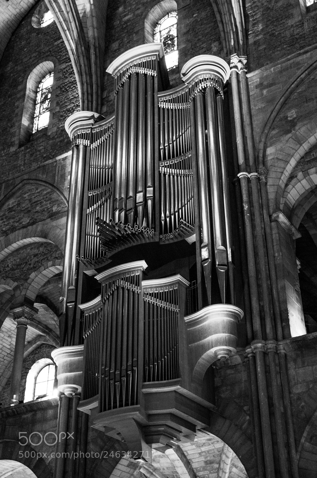 Nikon D300 sample photo. Organ photography