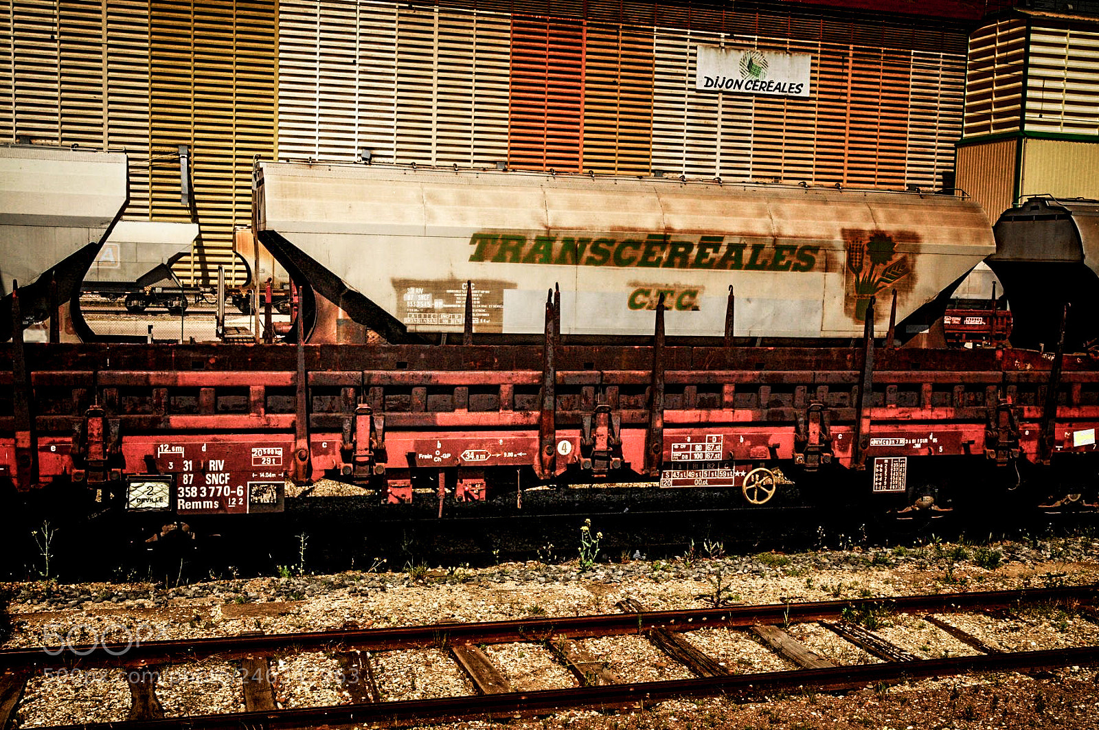 Nikon D300 sample photo. Trains photography