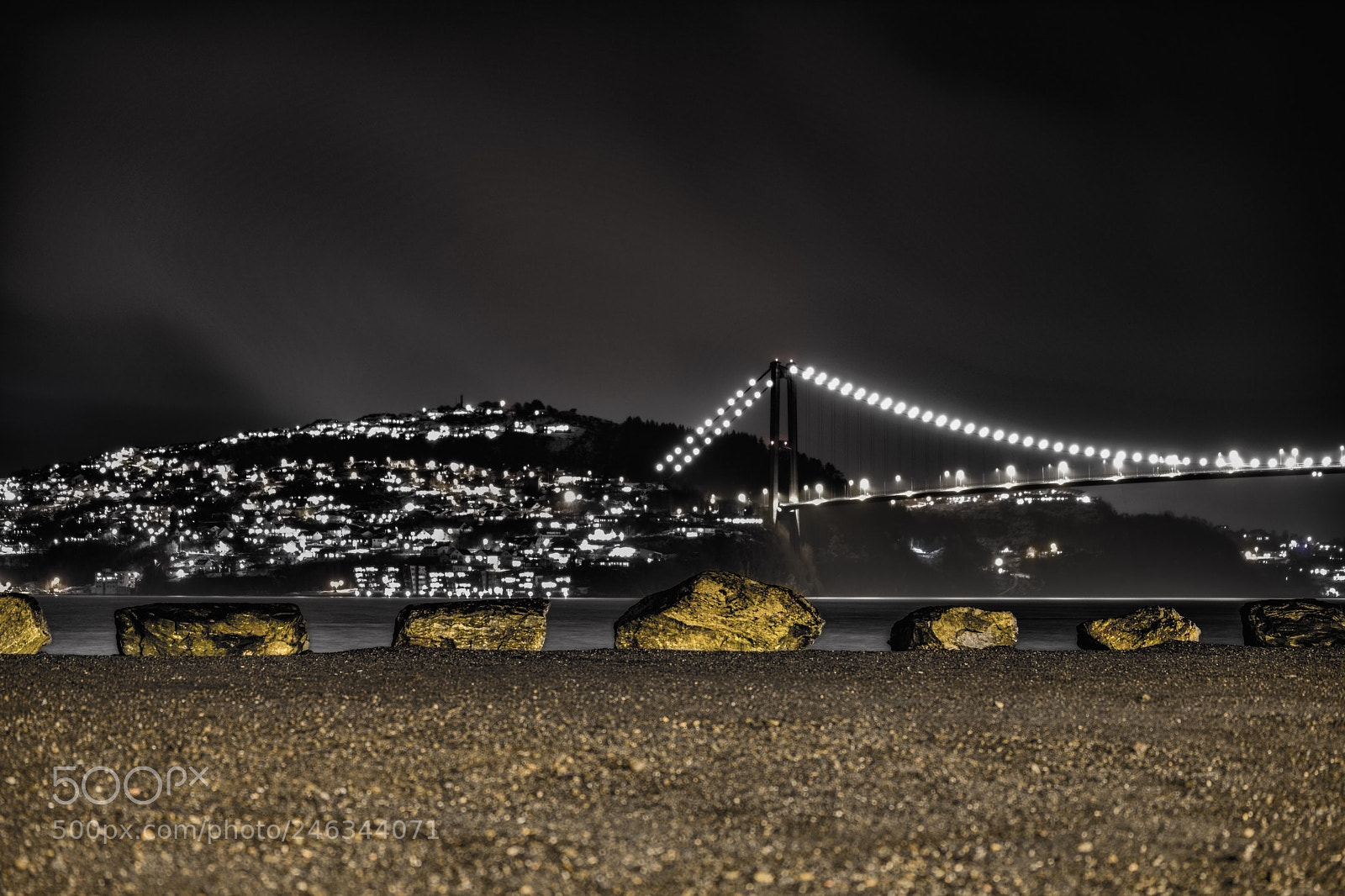 Nikon D850 sample photo. Askøy bridge. norway photography