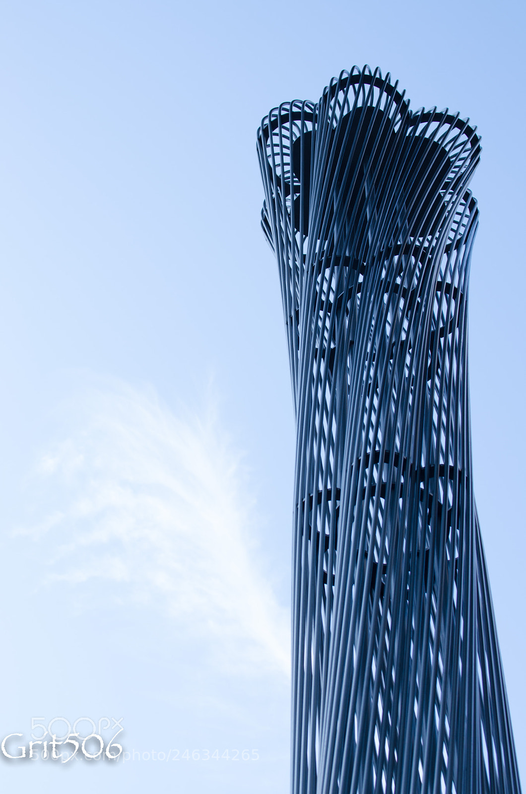 Nikon D5100 sample photo. Metal art sculpture photography