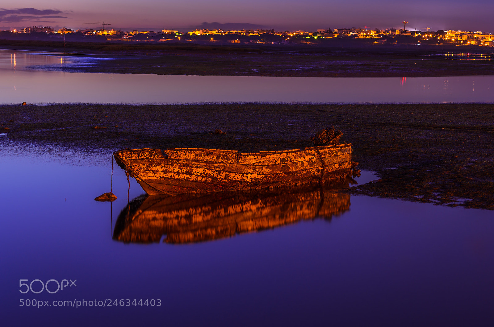 Nikon D5100 sample photo. Forgoten boat photography
