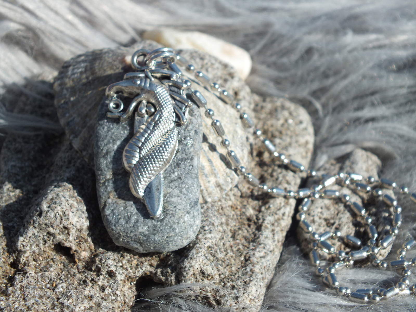 FujiFilm FinePix HS20 EXR (FinePix HS22 EXR) sample photo. Stonedragon necklace photography