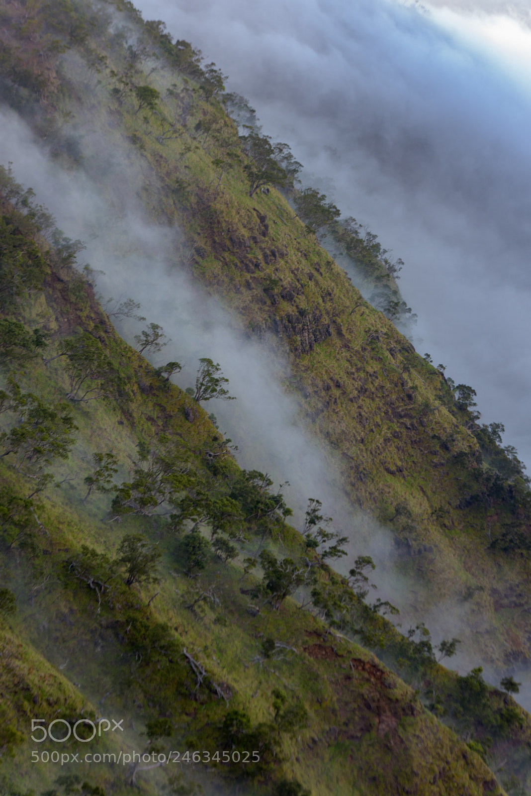 Nikon D810 sample photo. Cliff clouds photography