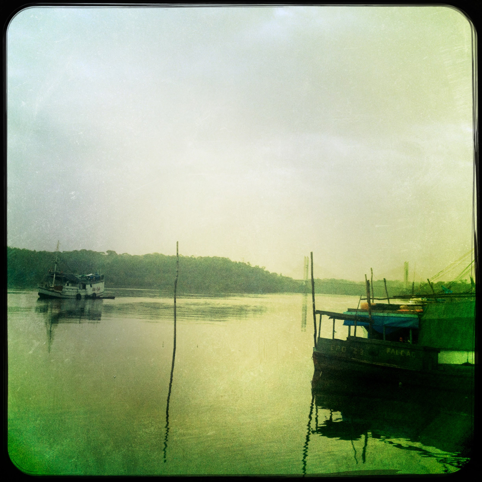 Hipstamatic 331 sample photo. Quiet morning in amazonia 02 photography