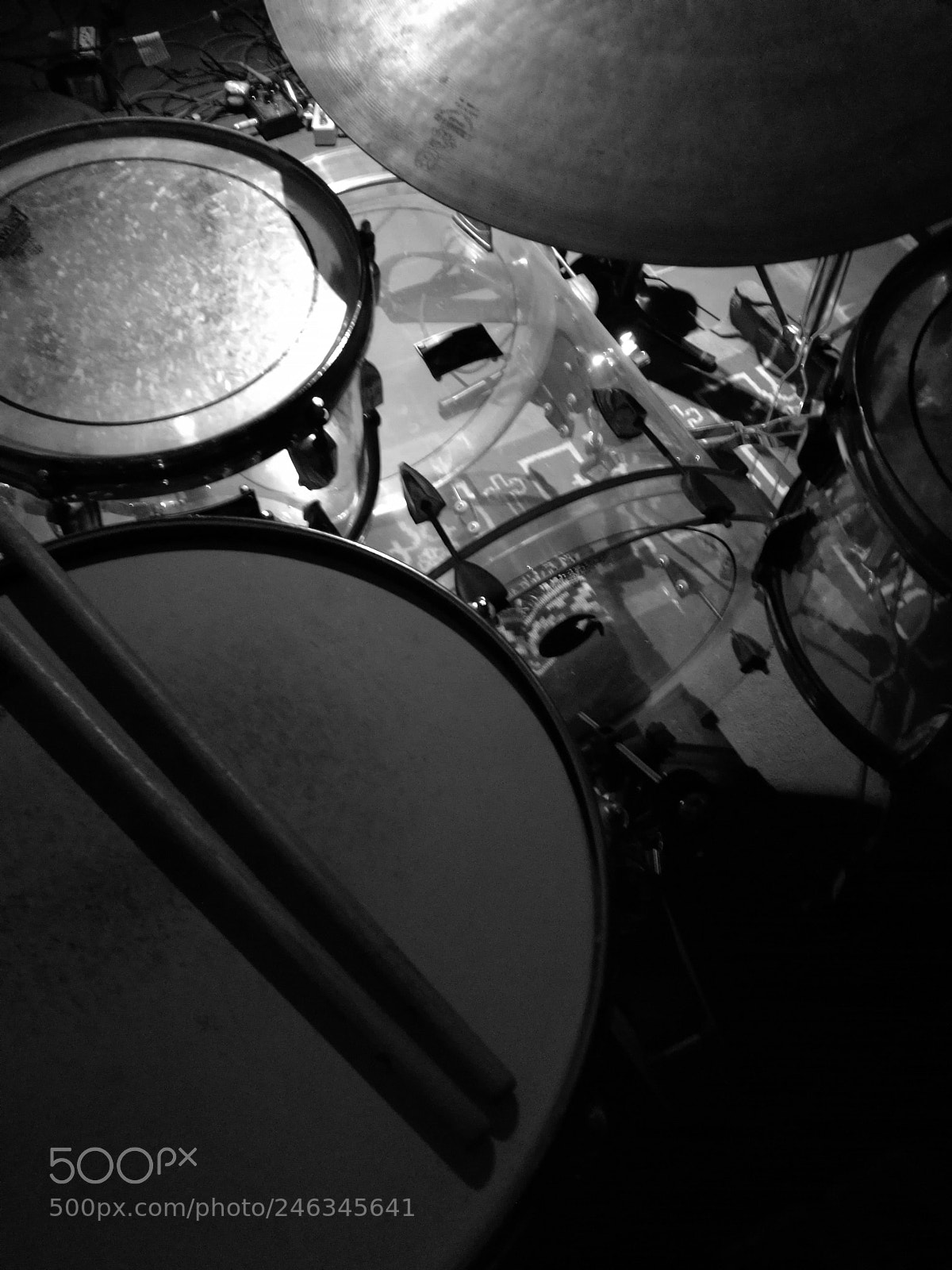 HUAWEI P9 sample photo. Drums in the night photography
