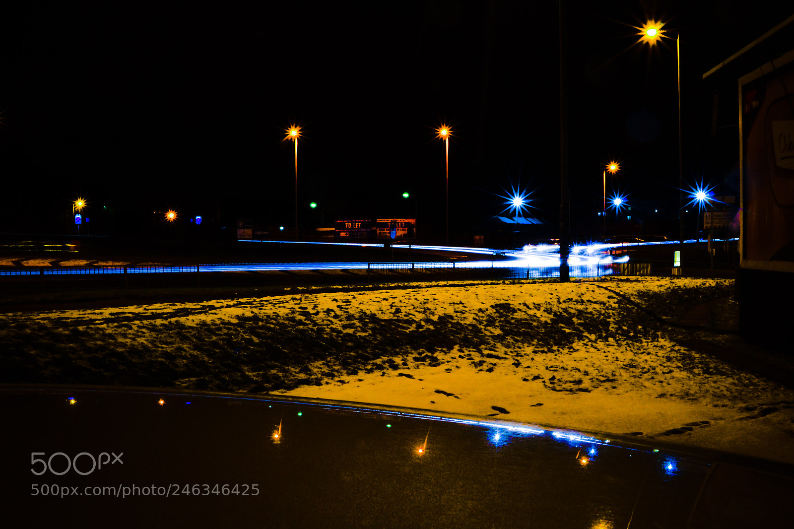 Nikon D3100 sample photo. Light trails photography