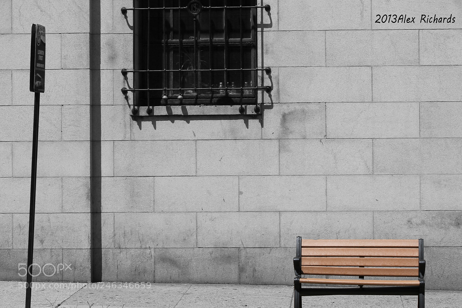 Canon EOS 1100D (EOS Rebel T3 / EOS Kiss X50) sample photo. Lonely bench photography