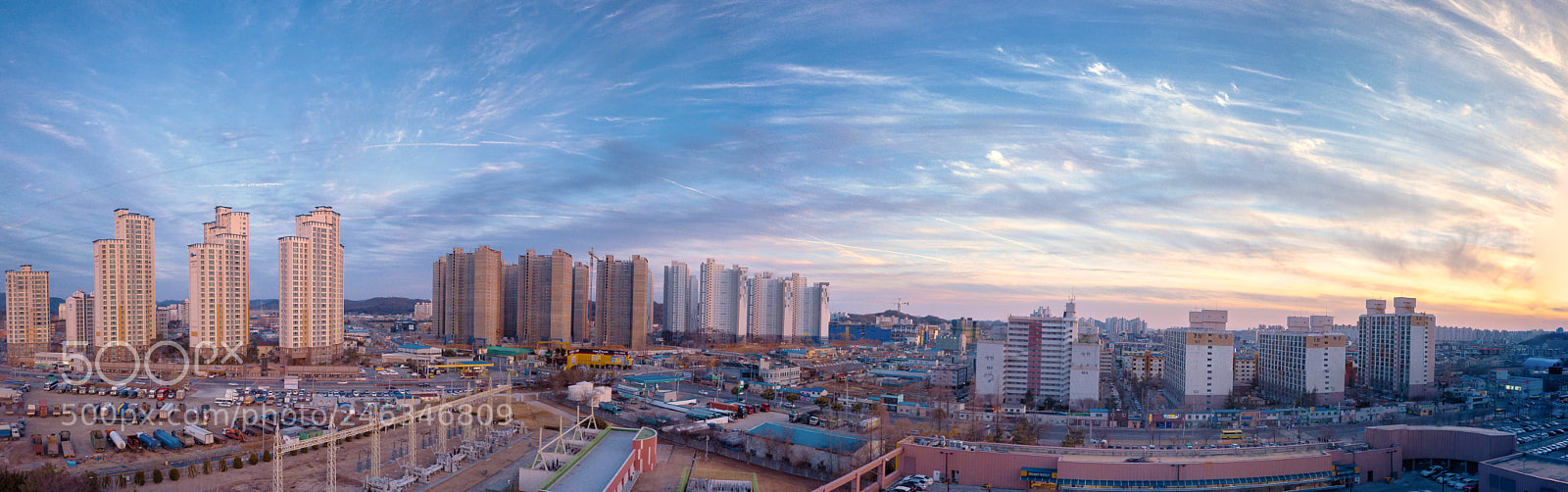 DJI FC220 sample photo. Panorama photography